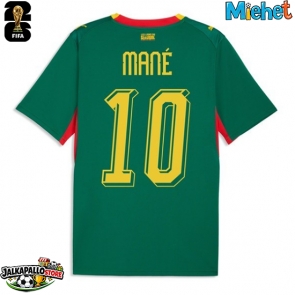 Senegal Sadio Mane #10 Vieraspaita MM-kisat 2026 Lyhythihainen
